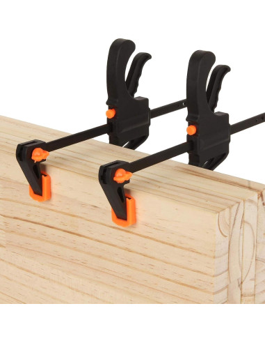 Paquete de 4 Abrazaderas de Barra 25.4 cm SEHOI con Separador 40.6 cm