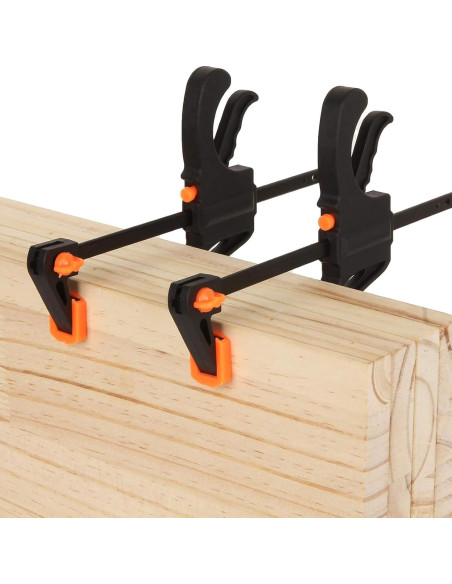 Paquete de 4 Abrazaderas de Barra 25.4 cm SEHOI con Separador 40.6 cm