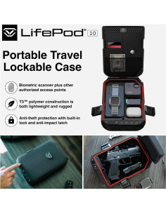 Estuche de Seguridad Vaultek LifePod Biométrico Impermeable 2