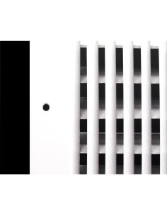 Rejilla de Ventilación HVAC Premium 14x4" 2-Vías Blanco 2