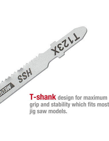 WORKPRO Kit Sierra de Calar 6.5AMP + 25 Cuchillas T-Shank