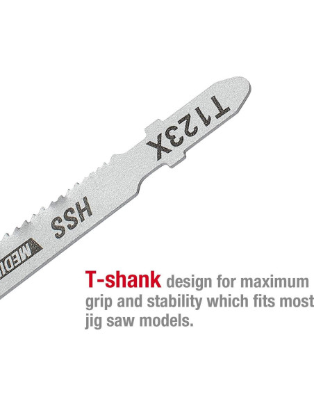 WORKPRO Kit Sierra de Calar 6.5AMP + 25 Cuchillas T-Shank