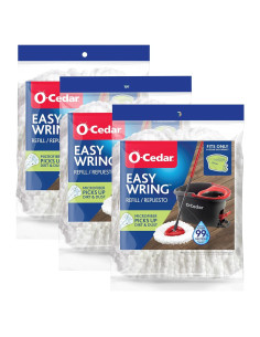 Repuesto de Mopa O-Cedar EasyWring Spin - Paquete de 3