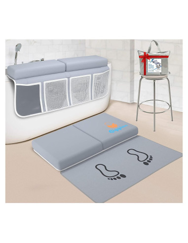 Juego Almohadillas Baño Bebé Neopreno y Poliester 3.81cm