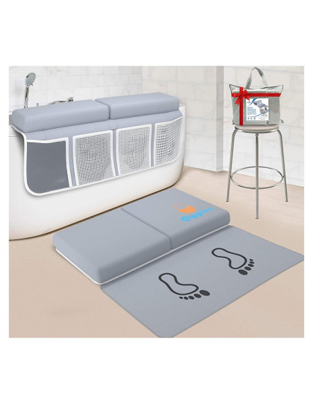 Juego Almohadillas Baño Bebé Neopreno y Poliester 3.81cm