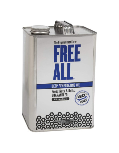 Free All Removedor de Óxido 3.79L - Grado Industrial, Seguro para Superficies