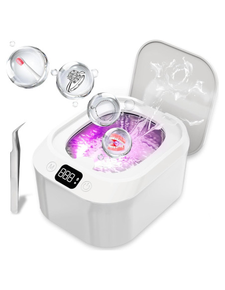 Limpiador Ultrasónico de Joyas YINPAD 220ML Silencioso
