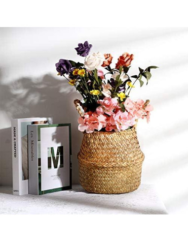 Cestas de Almacenamiento Patelai de Hierba Marina - 3 Piezas