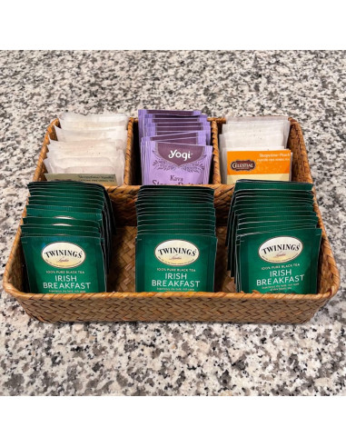 Canasta de Almacenamiento Dividida YANGQIHOME 25.9x20.1 cm