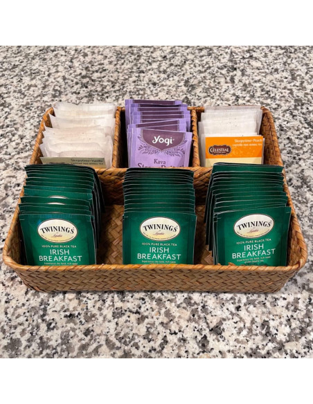 Canasta de Almacenamiento Dividida YANGQIHOME 25.9x20.1 cm