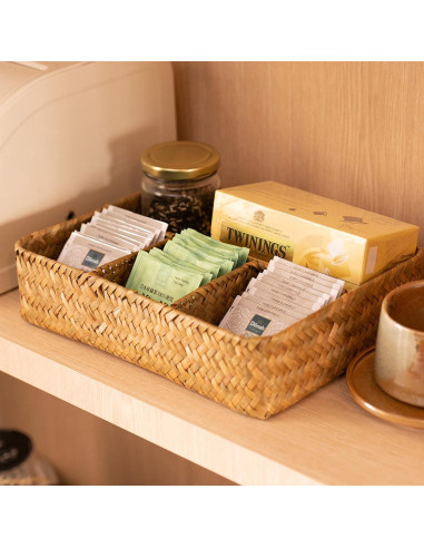 Canasta de Almacenamiento Dividida YANGQIHOME 25.9x20.1 cm