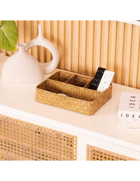 Canasta de Almacenamiento Dividida YANGQIHOME 25.9x20.1 cm