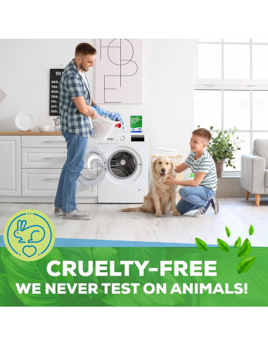 Hojas de Detergente Ecológicas Hudson - 50 Cargas Sin Plástico