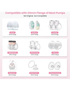 Kit de Insertos de Brida 13mm ZÜCÜBÉBÉ para Bombas de Pecho 2