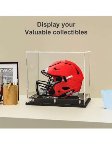 Estuche de exhibición para casco de fútbol Wanlian 38x31.8 cm