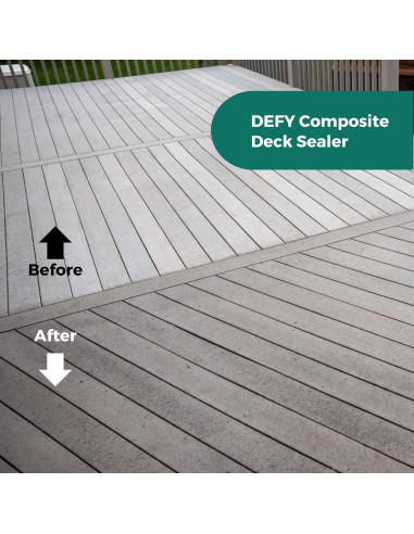 Sellador Impermeable Transparente DEFY Extreme 3.78L para Decks