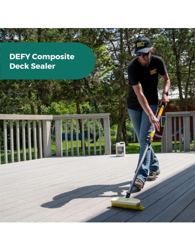 Sellador Impermeable Transparente DEFY Extreme 3.78L para Decks