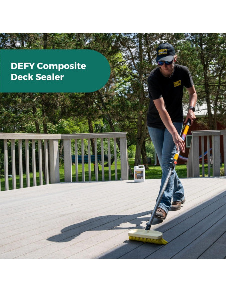 Sellador Impermeable Transparente DEFY Extreme 3.78L para Decks