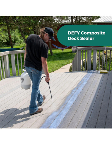 Sellador Impermeable Transparente DEFY Extreme 3.78L para Decks