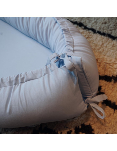 Sofá para Bebés CooCooBaby 100% Algodón Azul 0-12 Meses