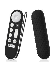 Funda de Silicona para Control Remoto Google TV 4K GY3LE Negra