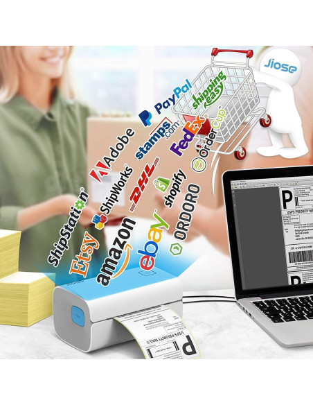 Impresora Térmica de Etiquetas Jiose J500 - 4x6 para Envíos
