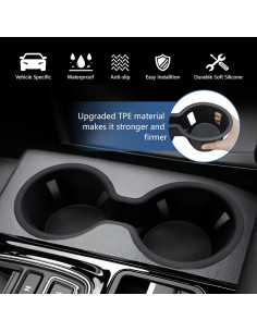 Insertos para Portavasos JJMY para Honda Pilot 2023-2025 2