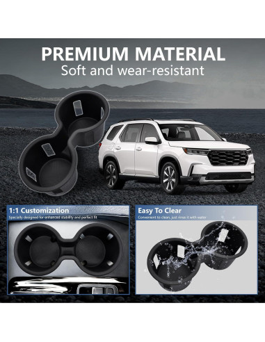 Insertos para Portavasos JJMY para Honda Pilot 2023-2025