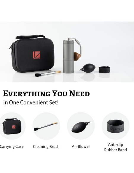 Molinillo de Café Manual 1Zpresso X-Ultra Negro 0.6kg