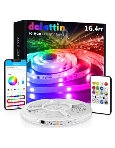 Tira LED 5M BGRIC Multicolor con Control Remoto y App