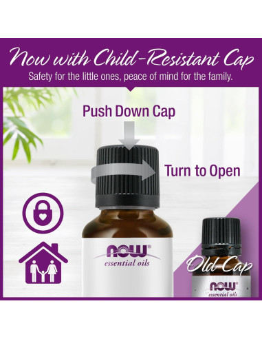 Aceite Esencial de Árbol de Té NOW 30 ml - 100% Puro y Vegano