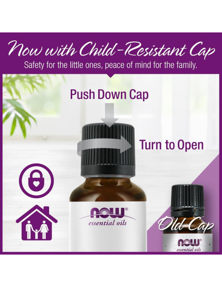 Aceite Esencial de Árbol de Té NOW 30 ml - 100% Puro y Vegano