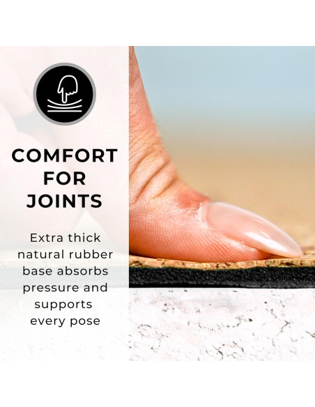 Esterilla de Yoga Plyopic de Corcho Antideslizante 185x66cm