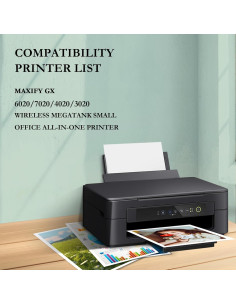 Botellas de Tinta Negra GILIMEDIA GI-26 Compatible Canon - 2 Unidades 2