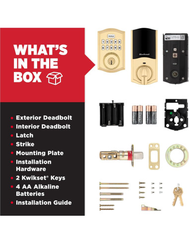 Cerradura Inteligente Kwikset HomeConnect 620 Z-Wave 1.64kg