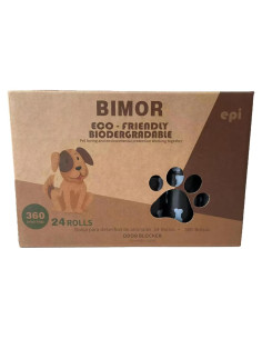 Bolsas de Excremento de Perro Genérico 360 Unidades 33x23 cm Aroma Lavanda