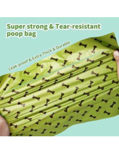 Bolsas de Excremento de Perro Genérico 360 Unidades 33x23 cm Aroma Lavanda 2