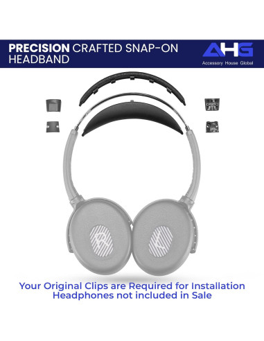 Kit de Almohadillas y Cojín de Cabeza para Bose QC3 - AHG