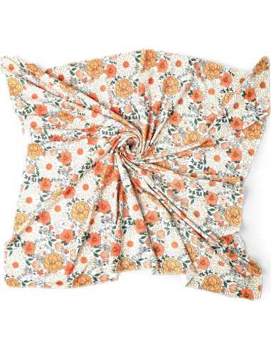 Manta de Recepción para Bebé Niña Konssy + Diadema Beige