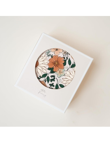 Manta de Recepción para Bebé Niña Konssy + Diadema Beige