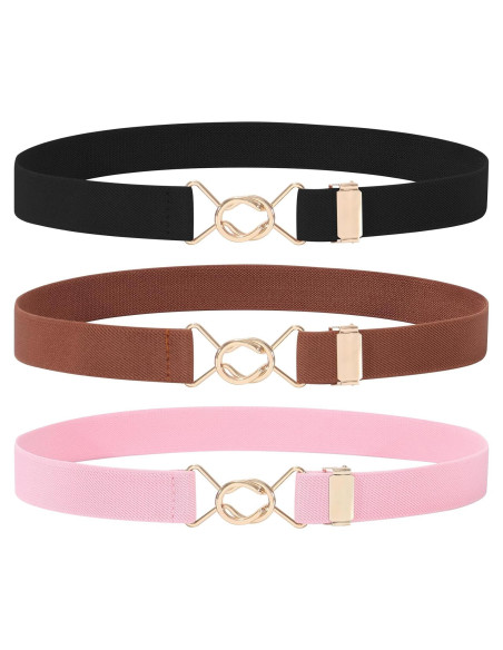 Cinturón Elástico Kajeer para Niñas - Ajustable 38-68.5 cm