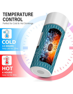 Taza Aislada de Acero Inoxidable TUMBTU 600ml Verde con Tapa 2