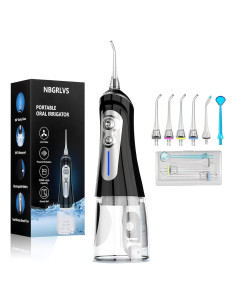 Irrigador Oral Inalámbrico NBGRLVS 320ml IPX7 6 Modos