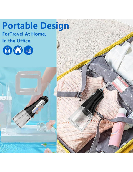 Irrigador Oral Inalámbrico NBGRLVS 320ml IPX7 6 Modos