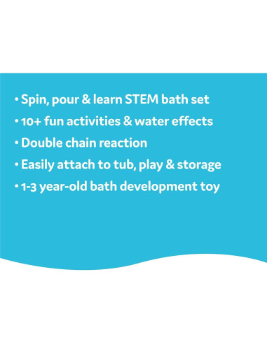 Yookidoo Juguete de Baño para Bebés - Estación de Agua 40162