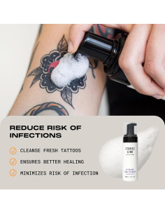 Limpiador Espumoso para Tatuajes Stories & Ink 150 mL 2