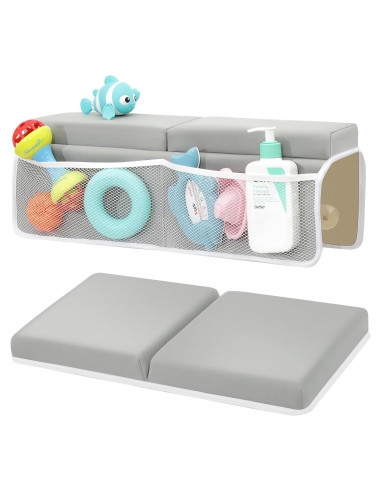 Cojín de Baño para Bebés TOUA con Soporte para Rodillas y Codos