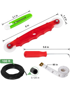 Kit de Reparación de Pantallas de Ventana 5 en 1 MEQHUO 2