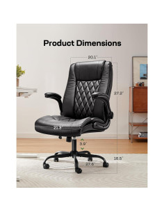 Silla de Oficina Ergonómica Marsail MSOC4 Ajustable en Altura 2