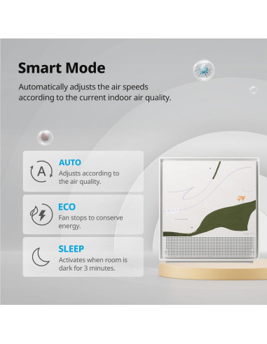 Purificador de Aire Coway Airmega 250 ART Verde HEPA 81.8 m